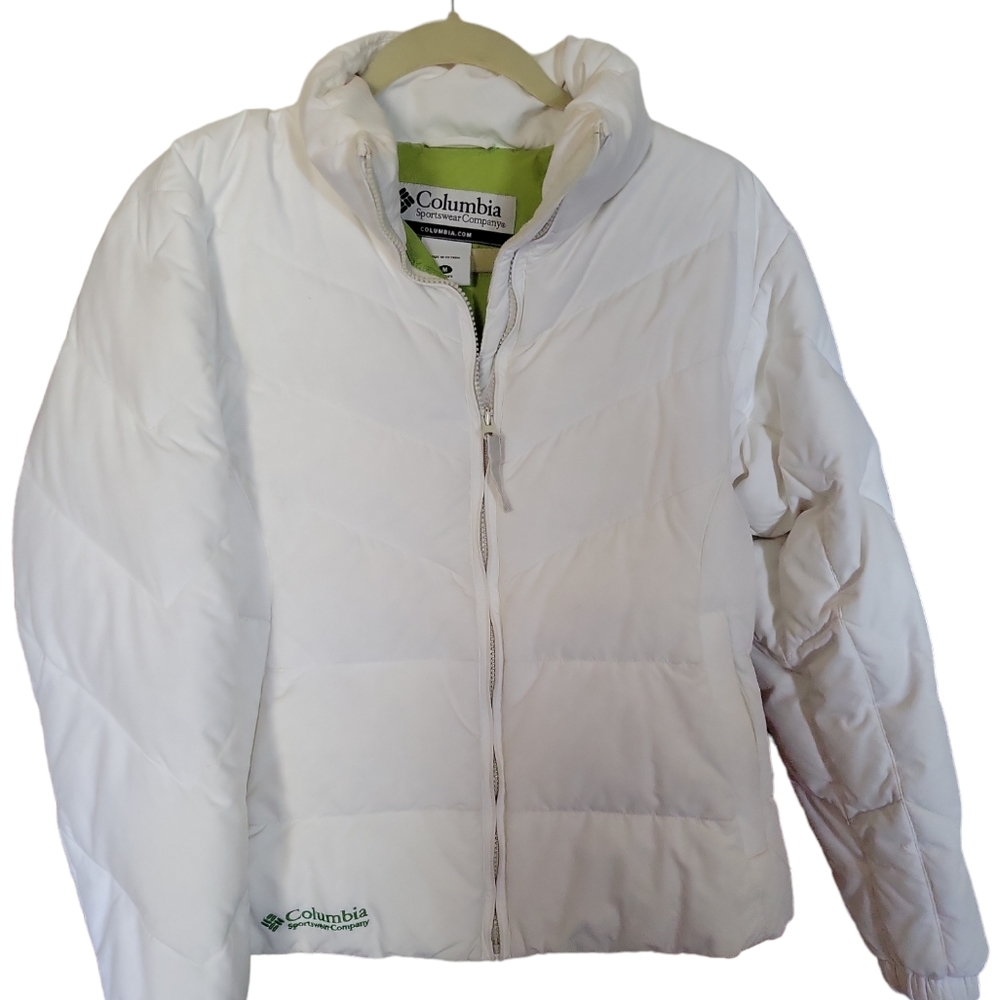 Columbia Womens Puffer/Ski Jacket Down Filled Sz M